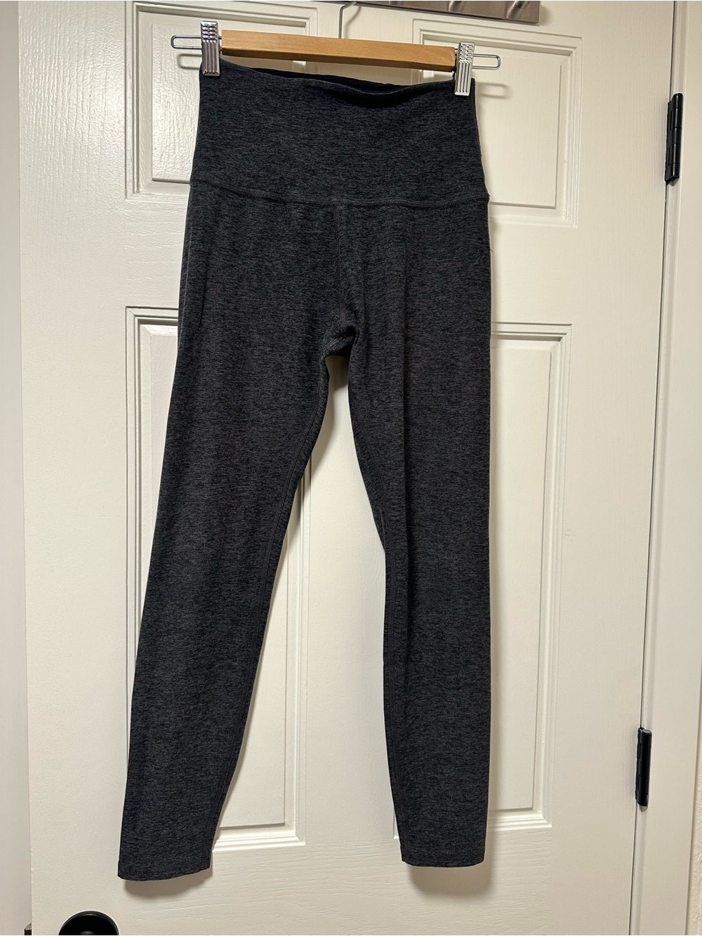Beyond Yoga Charcoal High-Waist Spacedye Leggings